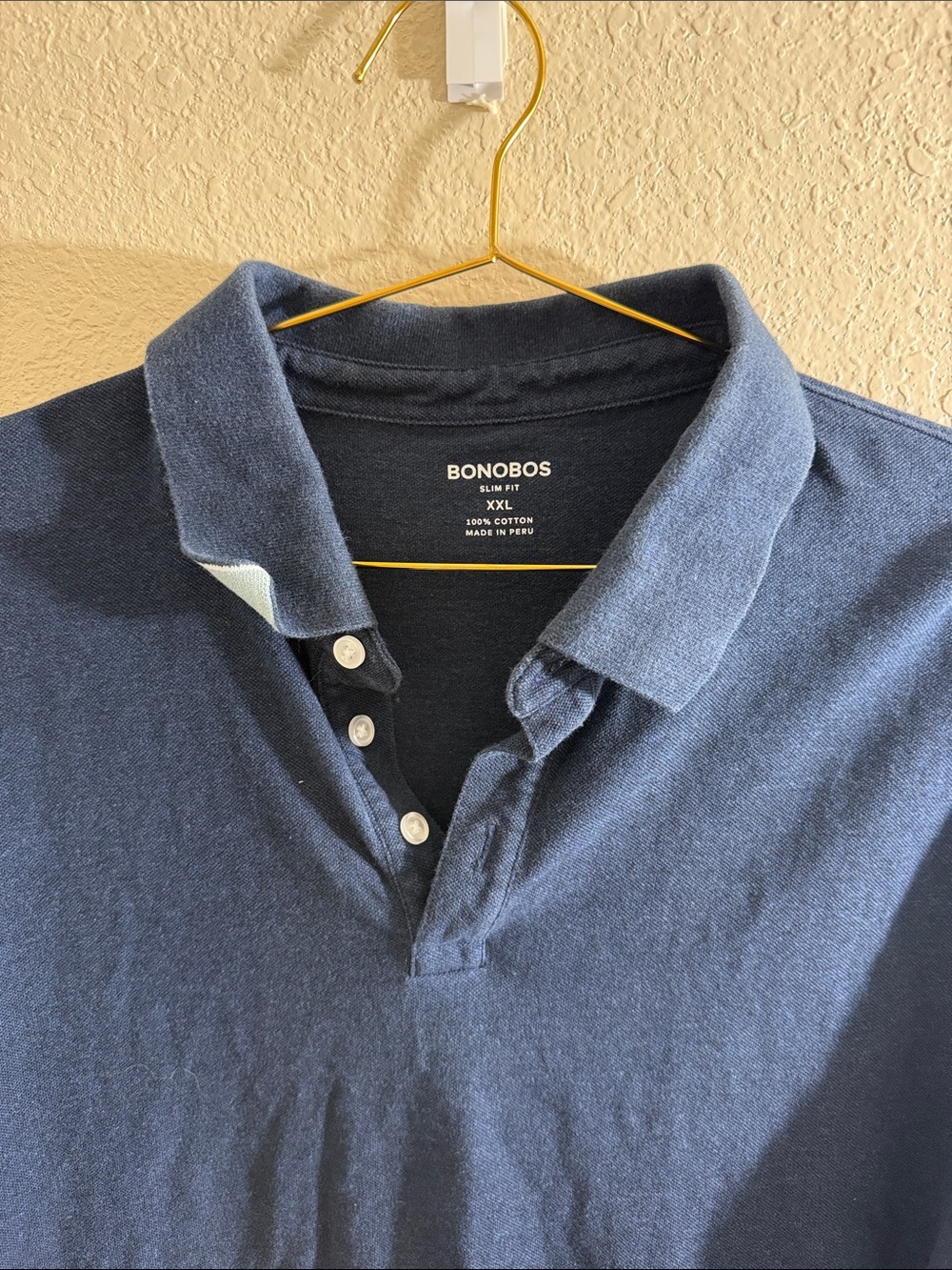 Bonobos Slim Fit Polo Shirt - Dark Blue